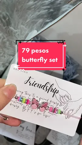 Literal na it will give u butterflies 🦋 #draffino #draffinoph #draffinobyariyana #giftset #fyp #foryou #butterflybracelet #butterfly #butterflygift 