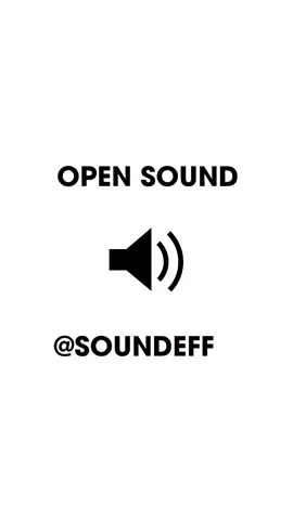open sound effect #Soundeff