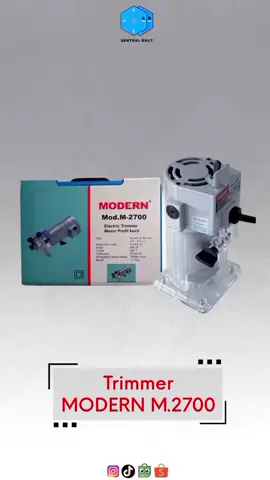 Pertukangan harap merapat boskuu 📣 Trimmer Modern siap meluncur ke tempat anda berada 🤩 #sentralbautlampung #tokoalatteknik #mesin #trimmer #mesinprofil #profilkayu #moderntool #powertool #mesintukang #mebel #trend #sparepart #fypシ゚viral #fyp #lampung 