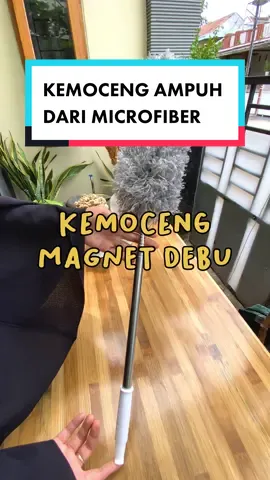 KEMOCENG MAGNET DEBU DARI MICROFIBER AMPUH MEMBERSIHKAN DEBU YANG MENEMPEL #kemoceng #sulak #kemocengmicrofiber #microfiber #kemocengpanjang #kemocengpanjangpendek 