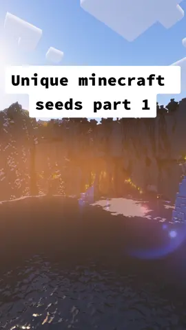 Minecraft have some weird unique world generations! #Minecraft #fy #world #seed 