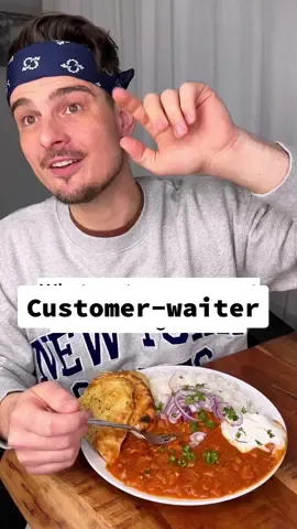 Customer first, Always😌🤌❤️ . #restaurantsbelike#waitersbelike#inrestaurant#mnam#chefkoudy#foodfun#funfood#customersfirst#tikkamasala#RestaurantReview  