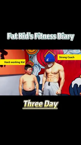 Fat Kid’s Fitness Diary (3 day)   #fatkid #FitTok #workoutplan #beginnerworkout #absworkout #sixpack #musclepumper #fyp #fypシ 