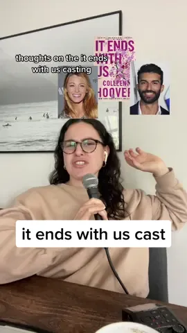 What do you think of the It Ends With Us movie casting?! #BookTok #bookpodcast #romancenoveltok #itendswithus #itendswithusbook #itendswithusmovie #itendswithuscolleenhoover #blakelively #sadiesink #justinbaldoni 
