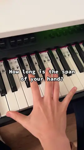 @realmrclark Comment how long can your hands stretch 🤪 #piano #pianist #longhands #miguksarah #music #fyp 