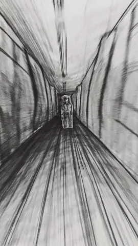 『エンダーパールだよ』⚠️流血⚠️#呪鬼2#イラスト#猿山らだ男  視点の人が後ろ振り返ってます！！分かりにくくてすみません😫💦#堂々と歩く 