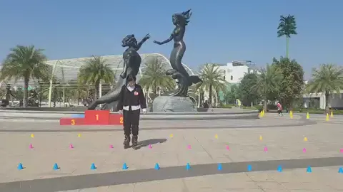 1st hạng mục slalom kid tại #giaipatinthuongnienhanoi #inlineskateacademy #inlineskateclub #patin 