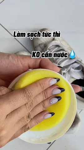 Sáp vệ sinh giày sạch trắng siêu tốccc tức thì 🥰 🔥 #sapvesinhgiay #kemlamsachgiay #goclamdep #reviewlamdep #xuhuong #vesinhgiaysneaker 