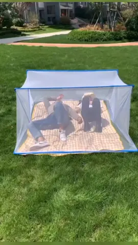 Portable lightweight mosquito net tent. #campingtent #mosquitonet #gadgets #Summer #amazondeals #amazonfind 