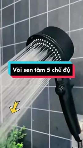 Vòi Sen tắm tăng áp 5 chế độ.#leanontiktok #xh #xuhuong #tiktokshop #muataitiktok #muataitiktokshop #dodunghottrend #voisentangap #voisentam #voisen 