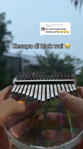 Replying to @capegadaayang begini uda lengkap belum? #kenapadiblokwoi #kalimba #myspringlullaby 