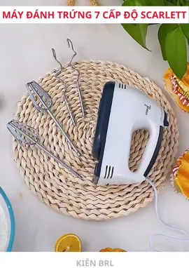 Máy đánh trứng scarlett 7 cấp độ #maydanhtrung #maydanhtrungcamtaymini #maydanhtrungscarlett #xuhuongtiktok 