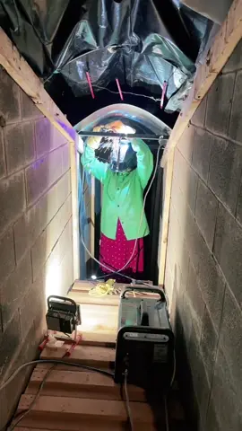 Boy oh boy, its going to be fun to lift 6026 lbs of concrete over the form! #engineering #welding #tunnel #mining #concrete #DIY 