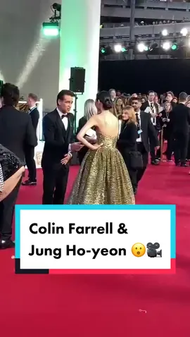 Colin Farrell and Jung Ho-yeon at the 2023 BAFTA’s 🎥🎬 #colinfarrell #junghoyeon #thebansheesofinisherin #squidgame #bafta #eebaftas 