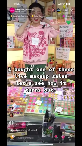 I like how they say my name ☺️ #makeup #makeuplivestream #fyp #foryou 