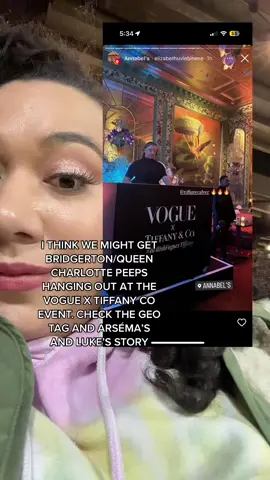 VERY excited to see what is to come from this event!💙🤍 #bridgerton #bridgertonnetflix #bridgertononnetflix #tiffanyandco #vogue #voguextiffanyco #britishvoguextiffanys #lukenewton #arsemathomas #baftas 