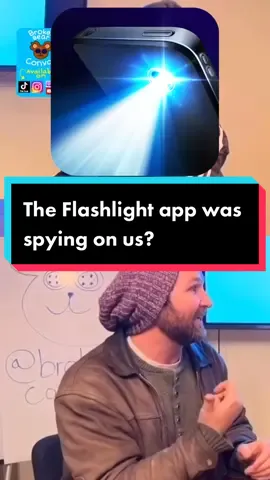 That’s crazy, my middle school self was tryna see stuff with the flashlight but all along was getting spied on  🎙️ 🐻  #fyp #podcasts #podcast #podcastclip #podcastclips #smallpodcast #smallpodcasts #newpodcast #newpodcasts #flashlightapp #spyware #spyapp #podcaster #podcasters #podcasting 