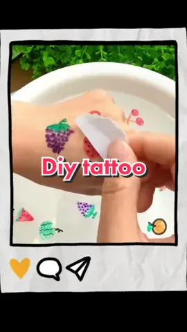 Diy tattoo with magic floating pens #diytattoo #floatingpen #markerdrawing #magicmarker #drawingonwater #levenmarkers #toysforkids 