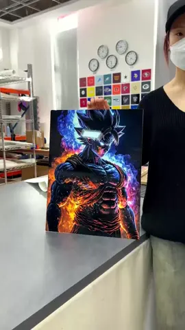 Goku or Boros?#DragonBall #metalprint #fyp #anime 