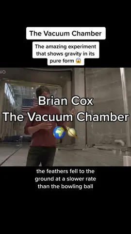 The amazing experiment that shows gravity in its purest form 🌍 #gravity #experiment #documentary #Science #physics #fyp 