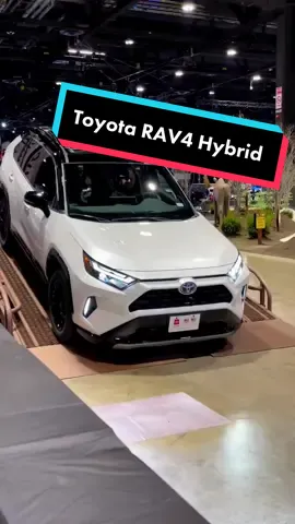 😍😍 Beautiful 2023 Toyota RAV4 Hybrid XSE! (via @chicagoautoshow) #toyota #toyotausa #fremonttoyota #chicagoautoshow #toyotarav4 #rav4 
