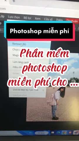 Photoshop miễn phí #thuthuatmaytinh #techpc #pctips #editer 
