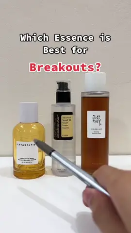 Tips on choosing your Essence ✨ #acneproneskin #tatagaltierbulaneytreatmentessence #cosrxsnailessence #beautyofjoseonessence 
