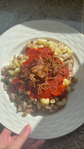 Kushari - كشري (الوصفة الكاملة على الانستقرام)  #fyp #اكسبلور #cookingwithdana 