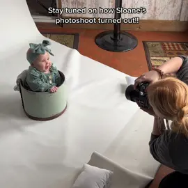 This was so stinking cute to watch. Clint’s cousin in amazing to work with and her pictures are the best!!! Thank you Karissa! #photoshoot #babyphotoshoot #babyphotoshootideas #babysmiles #camera #photographersoftiktok 