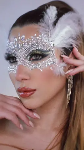Carnival Mask 💎| #carnivalseason #carnivalmaskmakeup #carnival2023 #makeupcreativo 