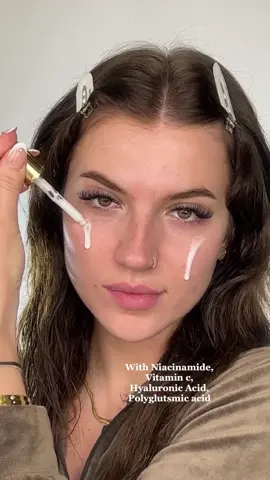 ad 1 step skin prep using @Revolution Pro £10 miracle serum✨ #beauty #skincare #makeup