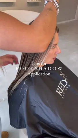 Root shadow tips 🪄 #rootshadow #blondeeducation #livedinblonde #haireducation #lowmaintenancehair #redkenshadeseq #hairtok #hairstylist #kelownahair