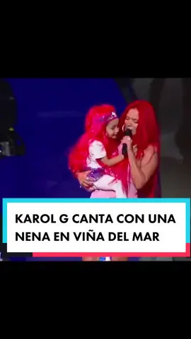 esto pasaba anoche en la quinta Vergara del festival de música Viña Del Mar 2023🎤👩🏼‍🦰qué tal se vio esto? #viñadelmar #karolg #provenza #cdicover #cantante 