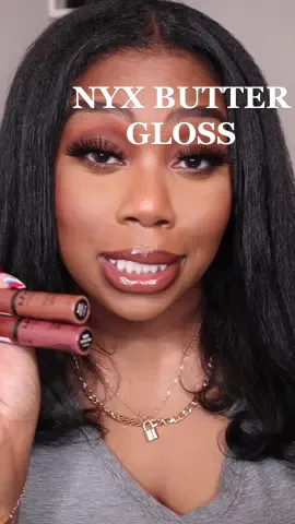 We love a go to lip gloss! ✨ #nyxcosmetics #nyxlipgloss #nyxbuttergloss #nyxbrowniedrip #nyxcaramelt @nyxcosmetics @ultabeauty 