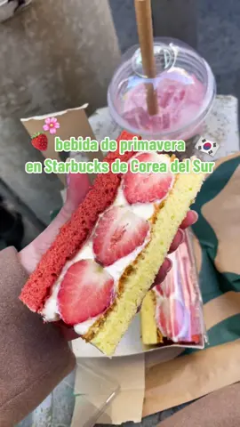 Llegó la primavera a Corea del Sur!! 🌸🇰🇷🫶🏻 #korea #corea #seoul #seul #coreadelsur #starbucks #starbucksdrink #starbuckskorea #koreancafe #cherryblossom #cherryblossomdrink #kpop #redvelvet #bebidastarbucks 