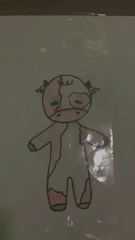 Heys guys!!! I made a paper cow😁😁#greenscreen #NextLevelDish #paper #drawing #creative #fypシ #fyp #fypシ゚viral #paperdoll #paperanimal #papercow 