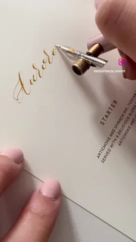 Why not add a personal and romantic touch and personalise your wedding dinner menus with your guests names? Show your guests that you really care that they’re here on your special day ☺️  #wedding #weddinginspiration #weddingideas #weddingdinnermenu #dinnermenu #menucards #handwritten #calligraphy #calligrafriends #calligraphymasters #calligraphylettering #calligraphyvideo #calligraphylove #weddingdetails #weddingdecor #weddingtablesetting #weddingtabledecor #weddingtable #weddingplanner #fy #fyp #viral #viralvideo #viraltiktok 