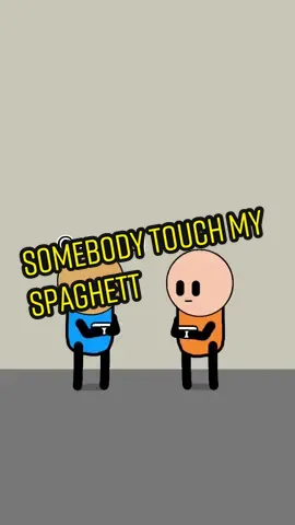 Somebody touch my spaghett! #stpappi #animation #funnyvideos #funnymemes #memes #fyp #animationmeme #comedy