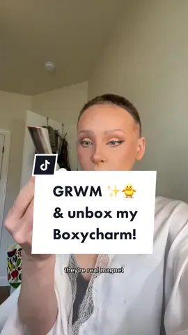 Whoops - my 30 years old is showing. Lets unbox this boxy & get cute.  PRODUCTS: from #Boxycharm 👉🏻 Primers: #grownalchemist gel primer, #tula eye brightening  👉🏻 Foundation: #hidecosmetics in Wheat 👉🏻 Concealers: #tarte shape tape in fair, #lys full coverage in LP4 👉🏻 Contour: #maybelline eraser in 148 👉🏻 Powder: #lorac setting powder soft rose  👉🏻 Bronzer: #lyscosmetics  👉🏻 Cream Blush: #nyx Wonderstick 👉🏻 Powder Blush: #eloise 3D palette  👉🏻 Eyeliner: #personacosmetics waterproof gel liner in black 👉🏻 Mascara: #benefitcosmetics magnet theyre real 👉🏻 Highlight: #colorfx palatte 👉🏻 Setting Spray: #urbandecay All Nighter 👉🏻 Lipstick: #husabeauty Liquid Matte in Alluring  #makeup #grwm #fyp #viral #MakeupRoutine #beauty #transformation 