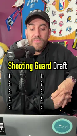 The SHOOTING GUARD Draft!! Who’s Team Won?? #fyp #draft  #shootingguard #NBA #sportslover 