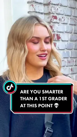 IF YOU DON’T KNOW THE ANSWER TO THIS QUESTION, YOU’RE AUTOMATICALLY A 1ST GRADER 💀