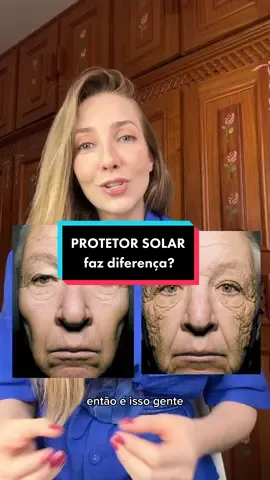 Filtro solar faz diferença no envelhecimento da pele?  Como seria a sua pele após à exposição solar por um período de 28 anos  X a exposição solar com o uso de um protetor solar?  Dra. Marina Arantes  CRM: 193482 #RealTalkWithCharmee #filtrosolar #evelhecimento #CarnavalTikTok #dermatologia #pelebonita #protetorsolar #rugas #cremeantirugas #cremeantiidade #TikTok #foruyou #viral #dicadedermato 