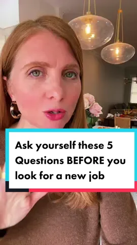 Ask yourself these 5 questions BEFORE you look for a new job @anna..papalia @anna..papalia #howtogetanewjob #corporatejobs #getanewjob2023 #howtointerviewforajob #jobinterviewtips #howtointerview #careercoachontiktok #5things #jobinterview #interviewbetter #jobsearchmotivation #howtointerviewforajob #questionstoaskyourself 