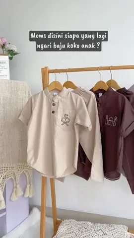 ga kerasa bentar lagi mau memasuki bulan Ramadhan , Wajib banget check out baju Koko anak di Babysical❤️ #bajukokoanak #babysical 
