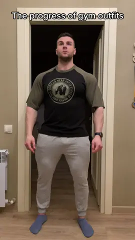 The progress of gym outfits #ukraine #dnipro #gymoutfits #bodybuilding #gymbeamua #aesthetic #fitnessmotivation #classicphysique #shredded #transformation #sportnutrition 