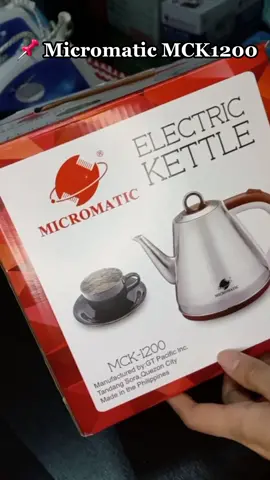 #micromaticph #smallappliances #electrickettle #heater #waterboiler #fastboilingkettle #stainlesssteel #foryou #tiktok #like #follow #explorepage #trending 