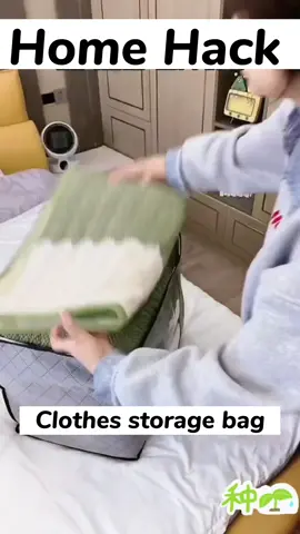 3pcs pack storage bags, 90L large capacity organizer. Necessary tool for organizing clothes. #organizedhome #organization #storagebag #storagehacks #clothesorganization #household #householditems #householdgoods #uklife #foryoupage #ad  