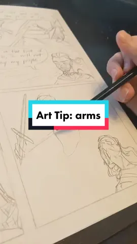 yes the arm is a little over-extended but it's part of the action pose, anyway huzzah!  #artschool #artistsoftiktok #artreference #comicart #arttip 