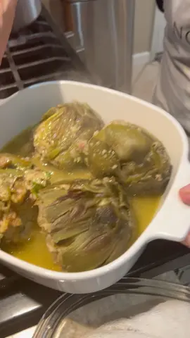 Nonna Pia's Stuffed Artichoke! #MadeWithLove#nonnapia#Artichoke#homemadefood