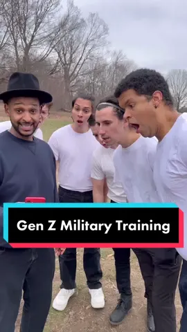 GEN Z Military Training #genz #military #funny #comedy #usa 
